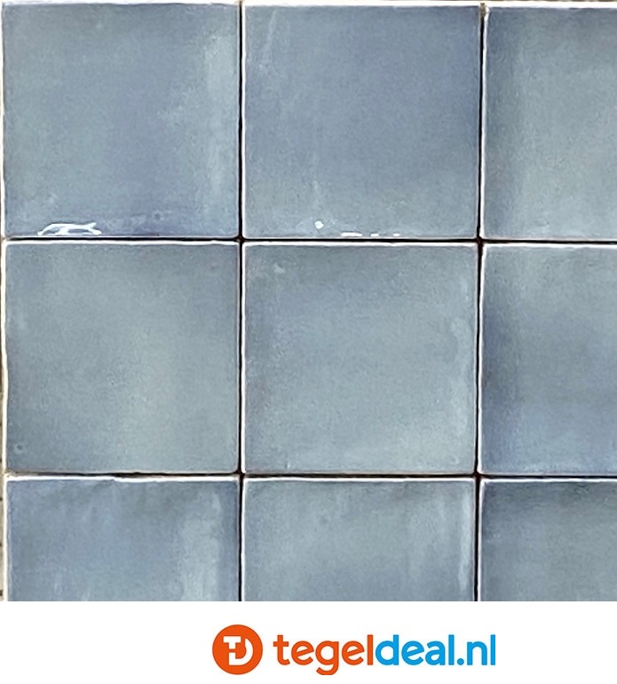 Equipe, Manacor BLUE MOON, art 26911, 10x10 cm, zellige-look wandtegels