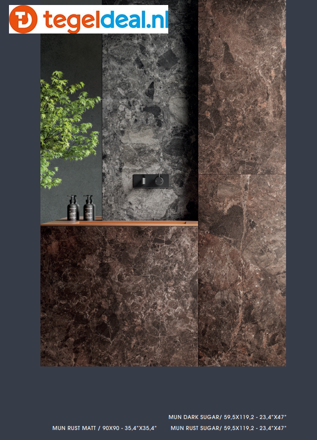ASCOT DOM, Mun RUST Matt Rett, 60x120 cm DMU12655R 