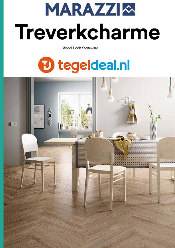 Marazzi Treverkcharme, houtlook tegels - 10x70 cm - 5 kleuren