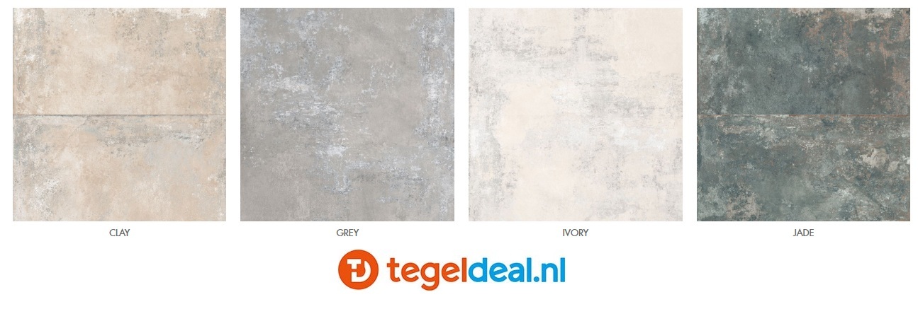 ABK Ghost, cementlook tegels voor binnen en buiten