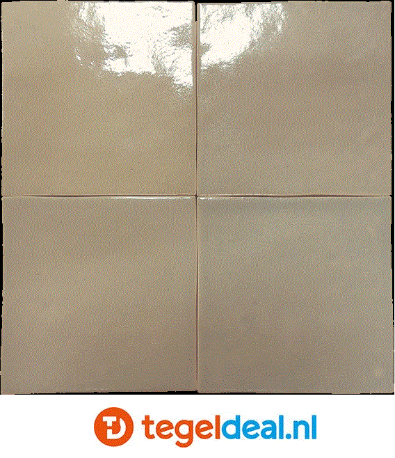 WDT Nanda Tiles, Manara Clay, 10x10 cm, zellige-look WDT Nanda Tiles, Manara Clay, 10x10 cm, zellige-look