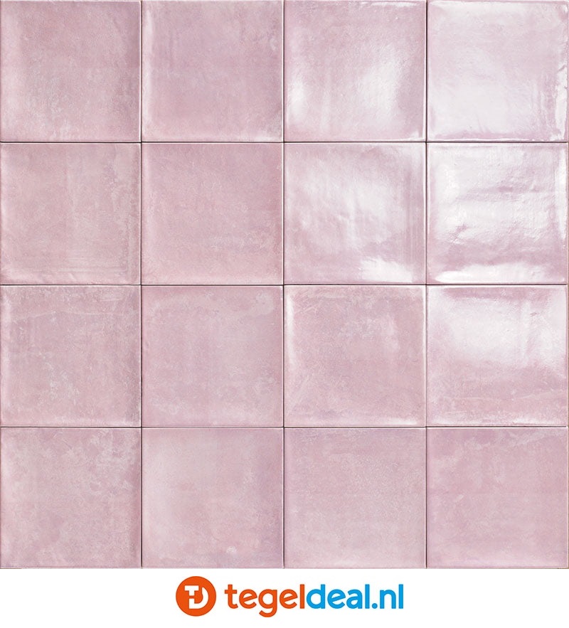 Mainzu, Nazari, 15x15 cm, handvorm wandtegels Mainzu, Nazari, 15x15 cm, handvorm wandtegels