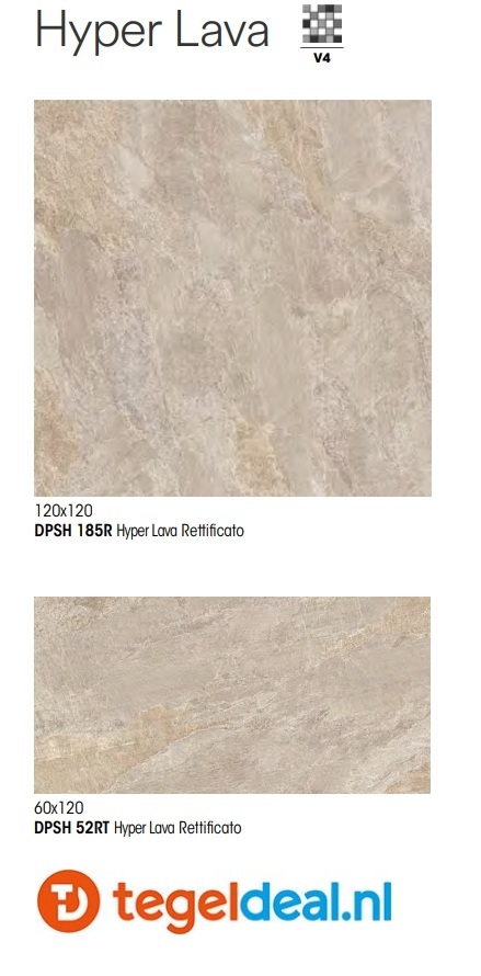 NovaBell Deepstone, Hyper Shell - Obsidian - Lava, 60x120 cm Naturale, natuursteenlook wand- en vloertegels - €42,50/m2