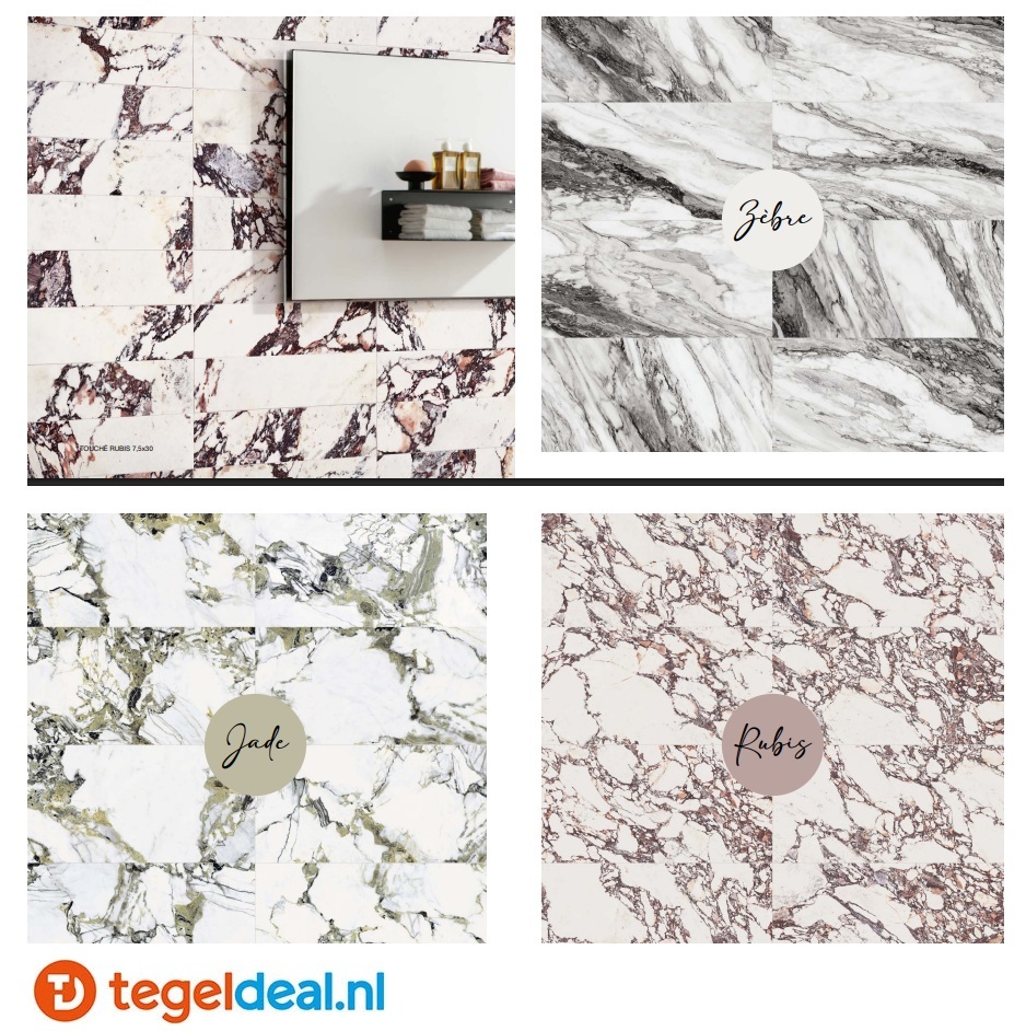 Edimax Astor, Touché, marmerlook tegels 