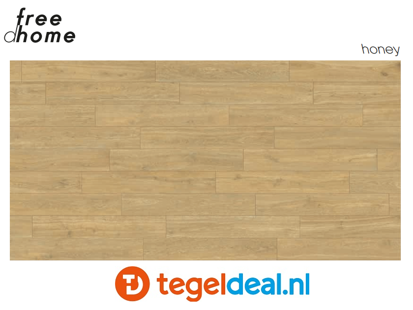 Supergres Freedhome HONEY, 20x120 cm, houtlook tegels