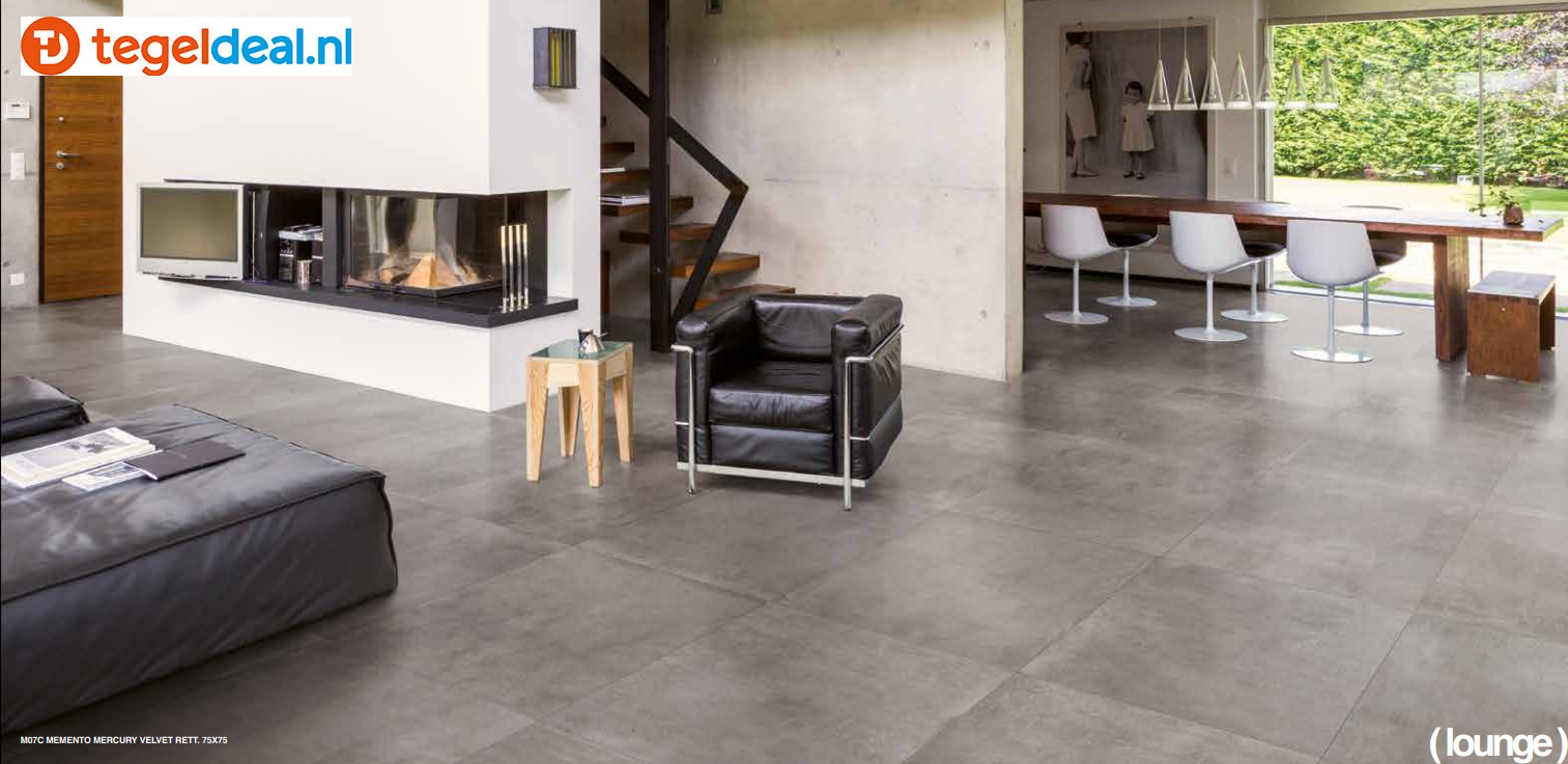 VLT Marazzi Memento, Mercury, 75 x 150 cm M02X
