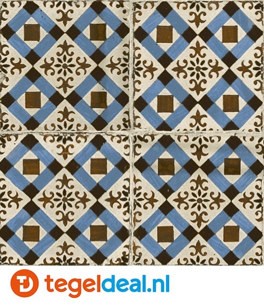 Peronda, Fs Original / Fs-4, 45x45 cm, vintage patroontegels
