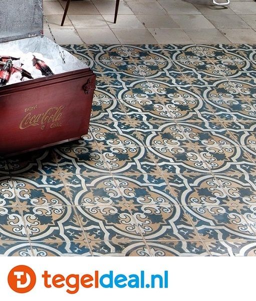 OPRUIMING : 1 m2 Peronda, FS2 Original, 45x45 cm, patroontegels - 1 m2 voor 25,00 euro 