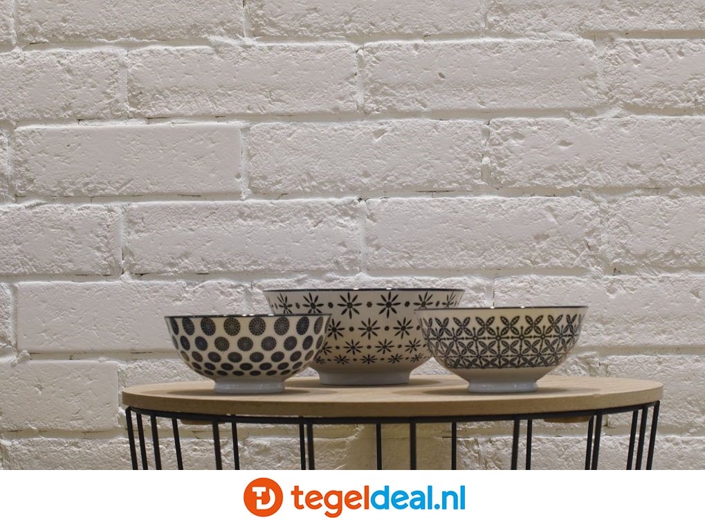 Nanda Tiles, Brick20, Chalk White, mat, 6x20 cm wandtegels