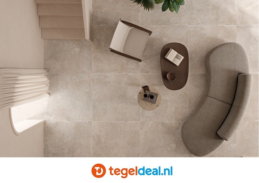 ASCOT DOM, Saint Remy BEIGE, 60x60 cm Nat., 02ASR620R
