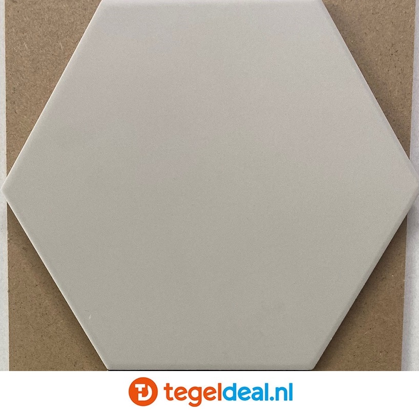 Equipe, Coimbra TAUPE, hexagon tegels, 17,5x20 cm, art. 30634 