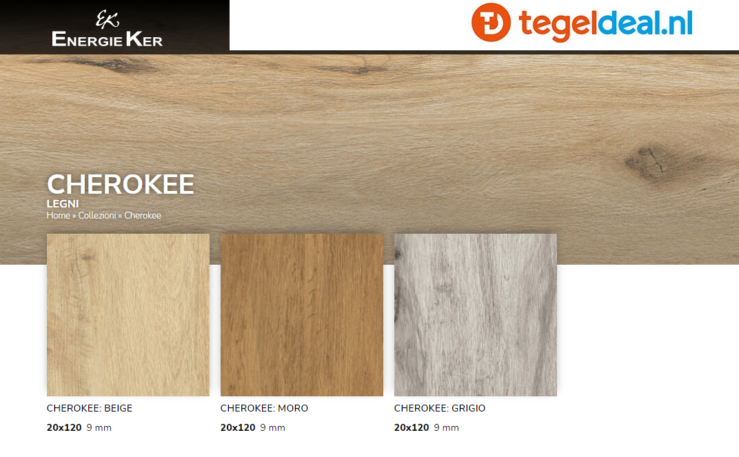 EnergieKer Cherokee, houtlook