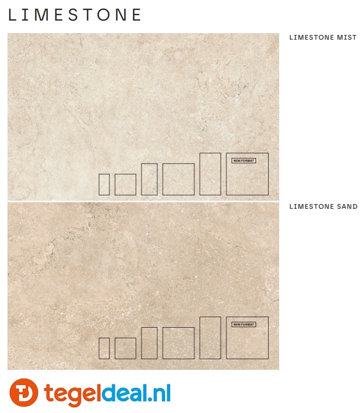 Revigres, Limestone, natuursteenlook tegels voor binnen en buiten