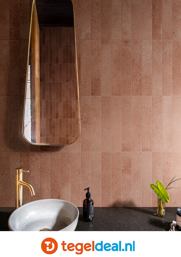 Marazzi ArtCraft COTTO, 5,3x30 cm MGU3, terracottalook tegels 
