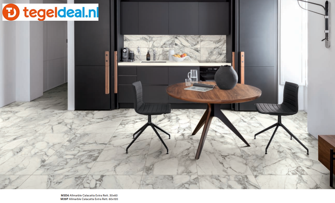 Marazzi Allmarble, Calacatta Extra Lux, 60x120 cm M3A2