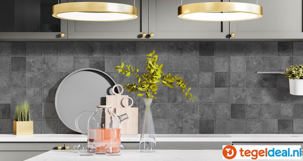 Nanda Tiles, Amantina, 10x10 cm, vloer- en wandtegels Nanda Tiles, Amantina, 10x10 cm, vloer- en wandtegels