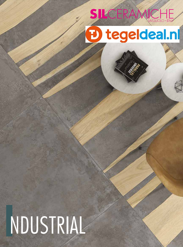SIL Ceramiche, Industrial SANDAL, 90x90 cm GRIP, betonlook tegels SIL Ceramiche, Industrial SANDAL, 90x90 cm GRIP, betonlook tegels