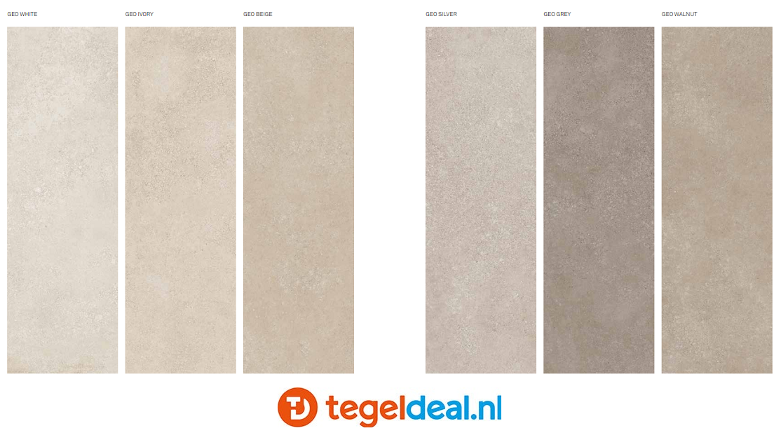 VLT en TRT KEOPE Geo, betonlook tegels VLT en TRT KEOPE Geo, betonlook tegels