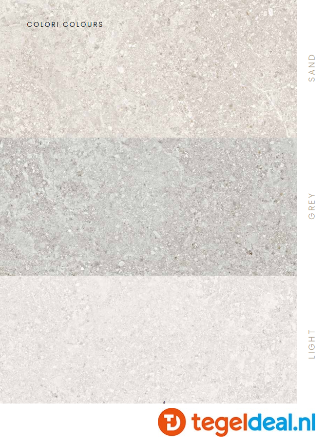 Supergres Cobb GREY, 60x120 cm ASST R10 RT, natuursteenlook tegels - €39,50 per m2 