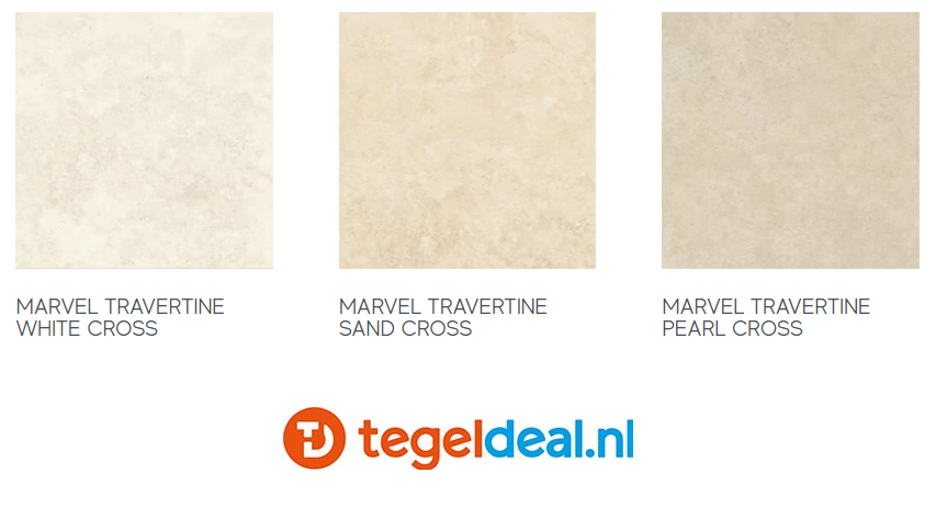 Atlas Concorde, Marvel Travertine; natuursteenlook voor binnen en buiten 