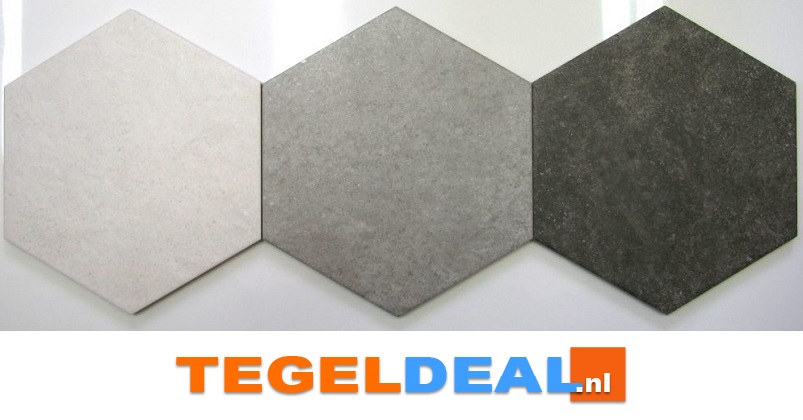 VLT Equipe Hexatile Cement, div. kleuren/patronen VLT Equipe Hexatile Cement, div. kleuren/patronen