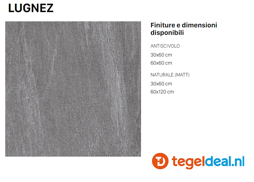 TRT Supergres Stonework Lugnez, 60x60x2 cm