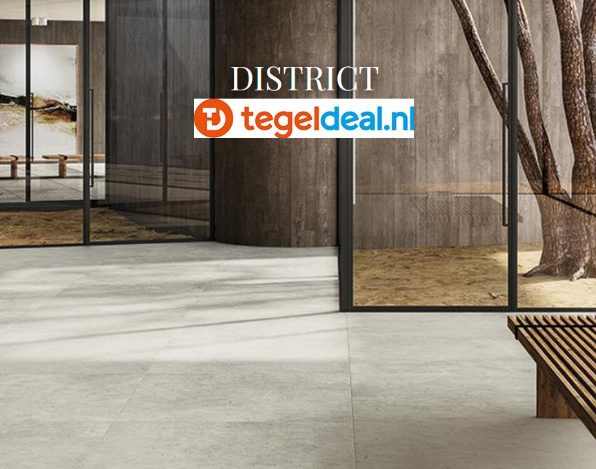 ASCOT DOM, District, White NAT. 60x60 cm 