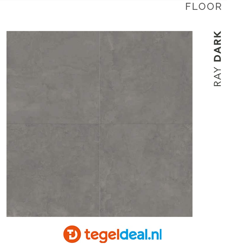 Supergres Rayclay, cementlook tegels Supergres Rayclay, cementlook tegels