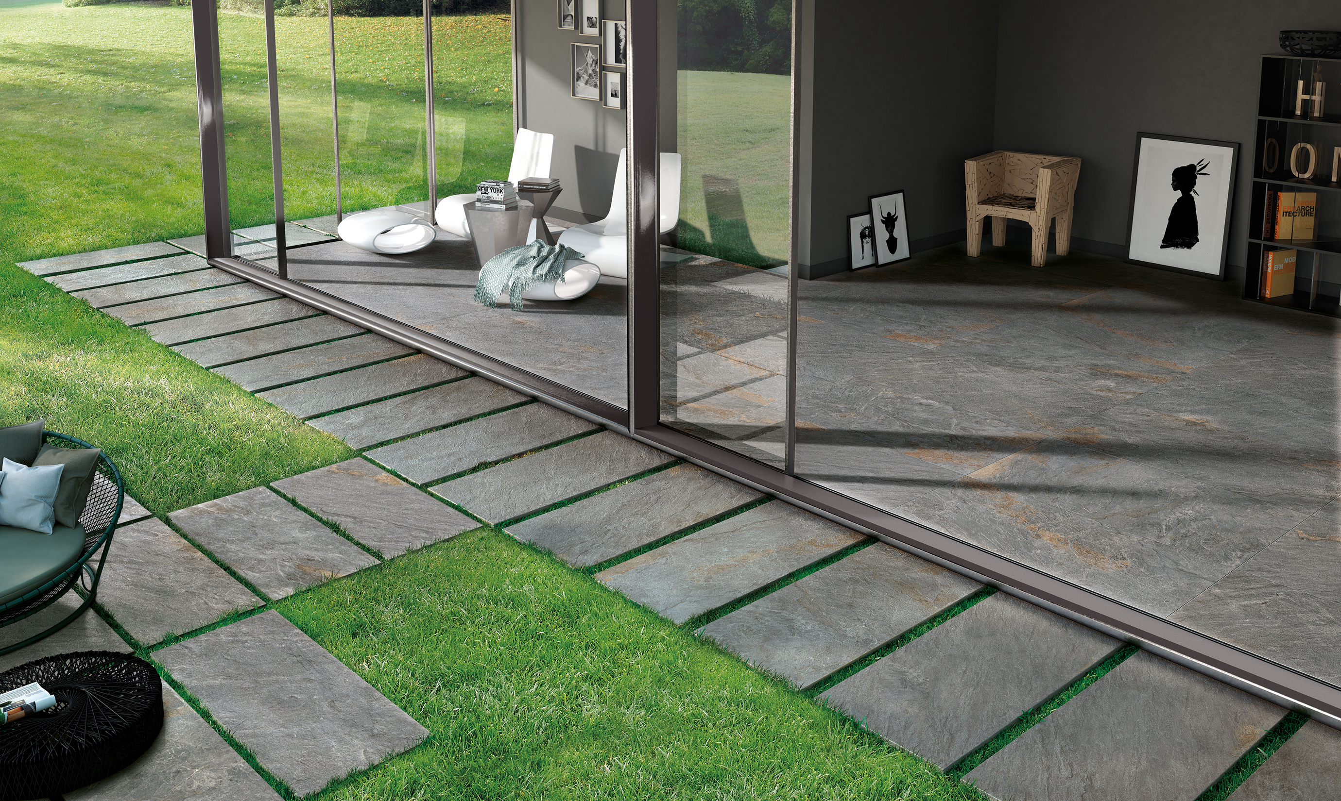 Monocibec, Dolomite, natuursteenlook tegels