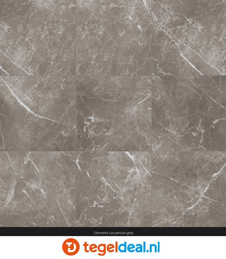 KEOPE Elements Lux, PERSIAN GREY Silky, 120x120 cm