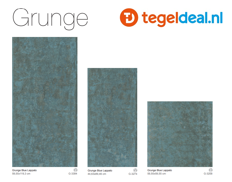 Aparici, Grunge Blue Lappato G-3394, 60x120 cm 