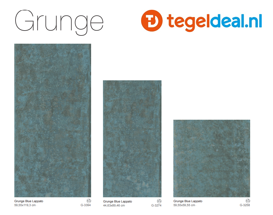 VLT Aparici, Grunge Blue Lappato G-3394, 60x120 cm 