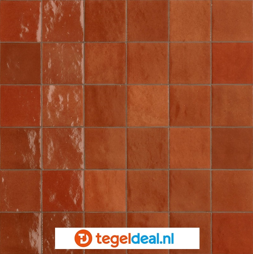 Marazzi Zellige CORALLO, M5RS, 10x10 cm 