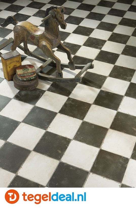 Peronda, Fs Damero-N, 45x45 cm, vintage patroontegels