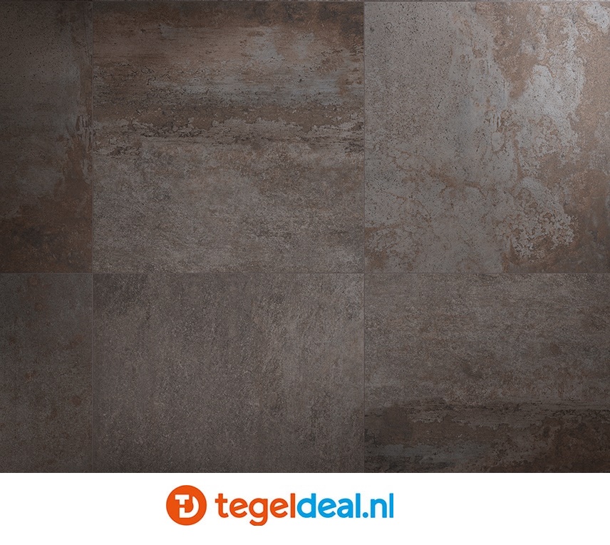 Serenissima Costruire Metallo Ruggino, 60x120 cm
