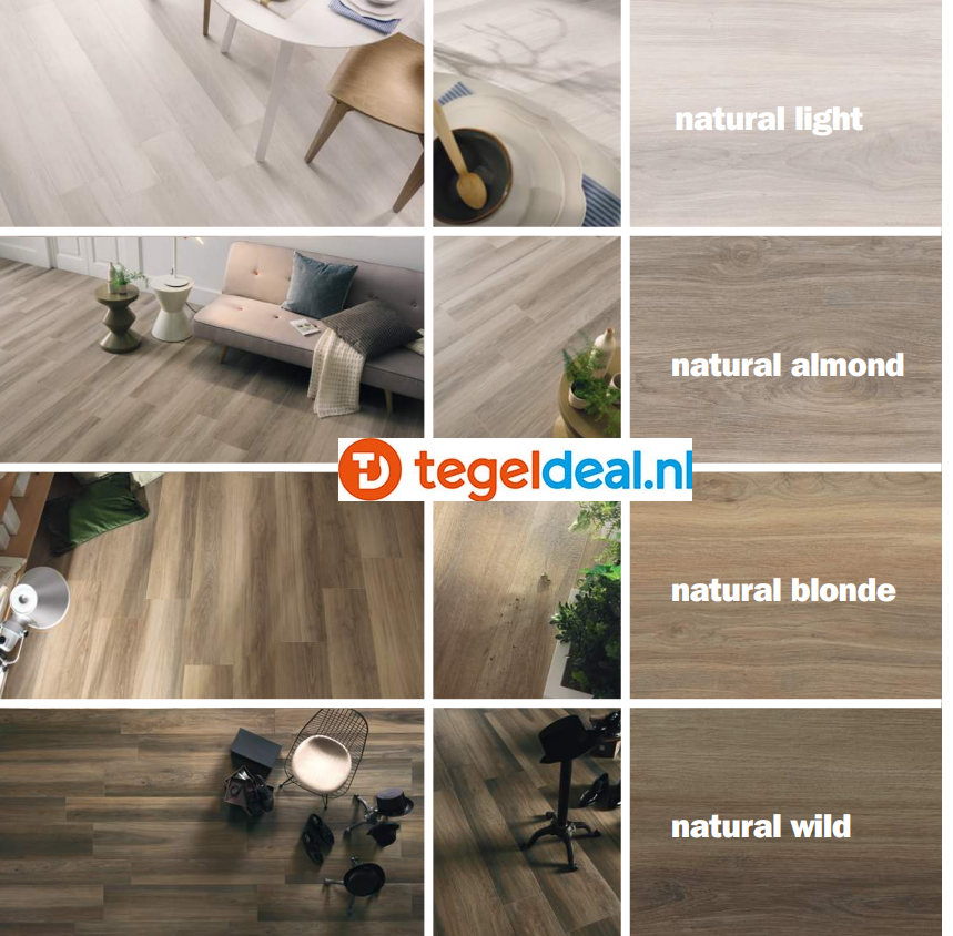 Supergres Natural Appeal Wild, 20x120 cm, NTW2, houtlook tegels