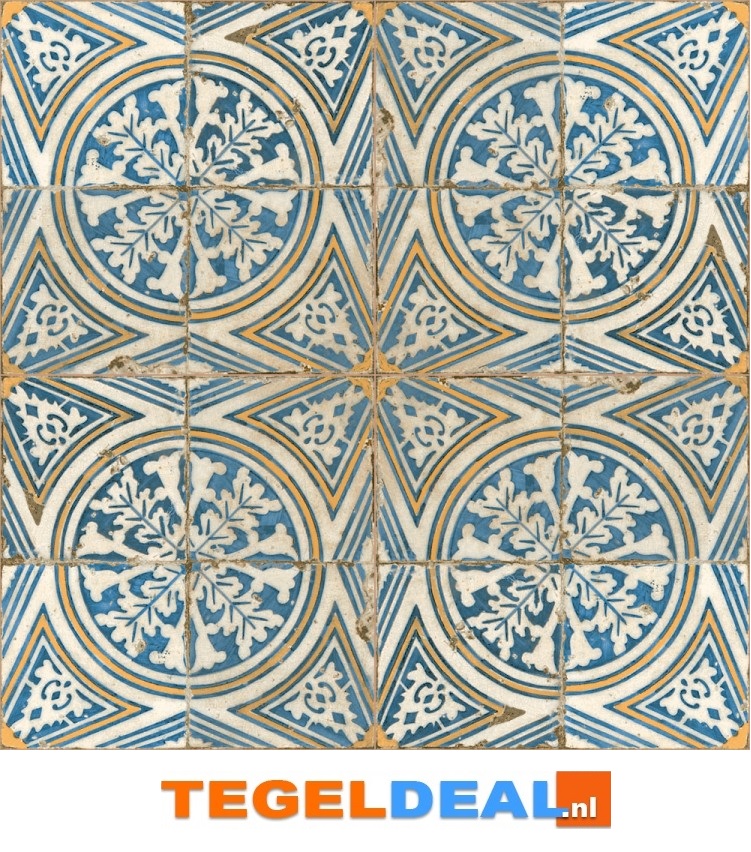 Peronda, Fs Original / Fs-1, 45x45 cm, vintage patroontegels