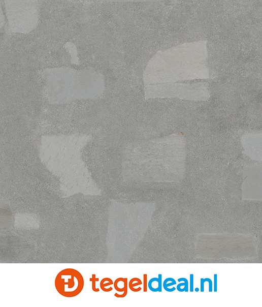 SIL Ceramiche, Concrediana ART GREY, 120x120 cm Natural