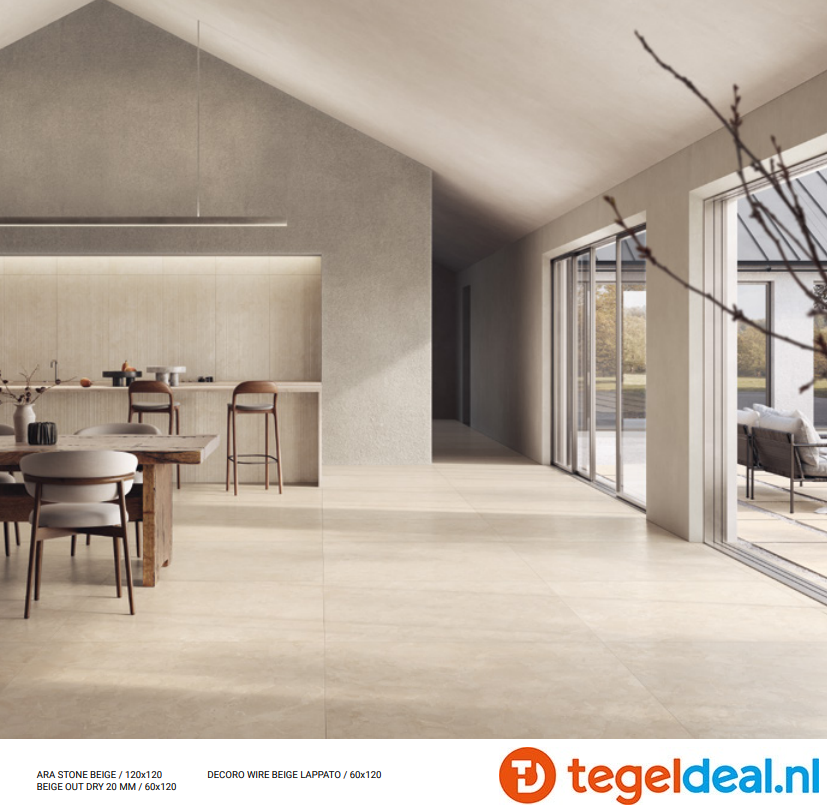 ASCOT DOM, Ara Stone, natuursteenlook tegels voor binnen én buiten 
