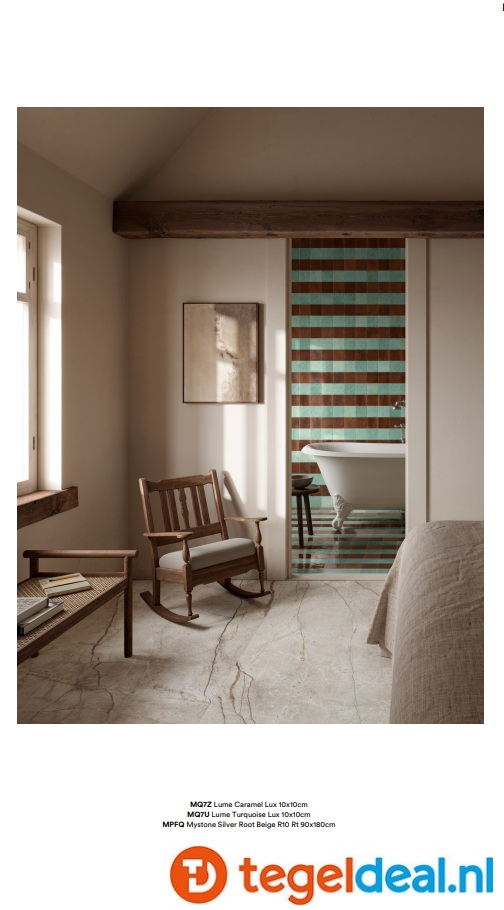 Marazzi Lume TURQUOISE, 10x10 cm MQ7U