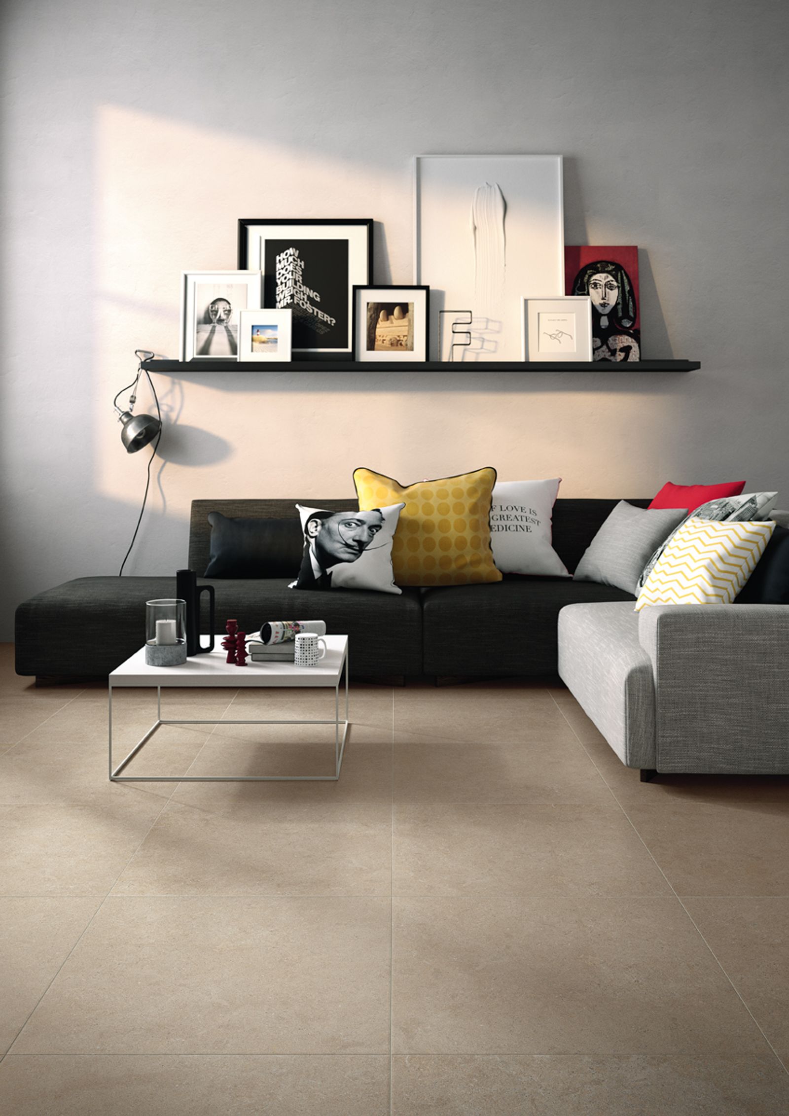 Imola Walk, betonlook