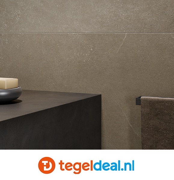 ACTIE - Ermes Aurelia ARIA TAUPE 60x60 cm - OP VOORRAAD 