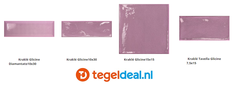 WDT Tonalite, Kraklé, 16 kleuren en 4 afmetingen 