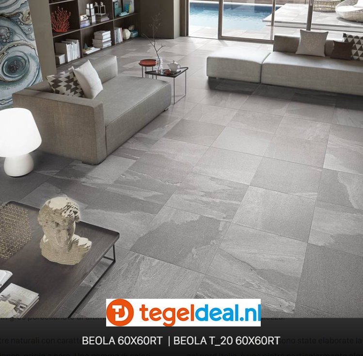 TRT Supergres Stonework Beola, 60x60x2 cm