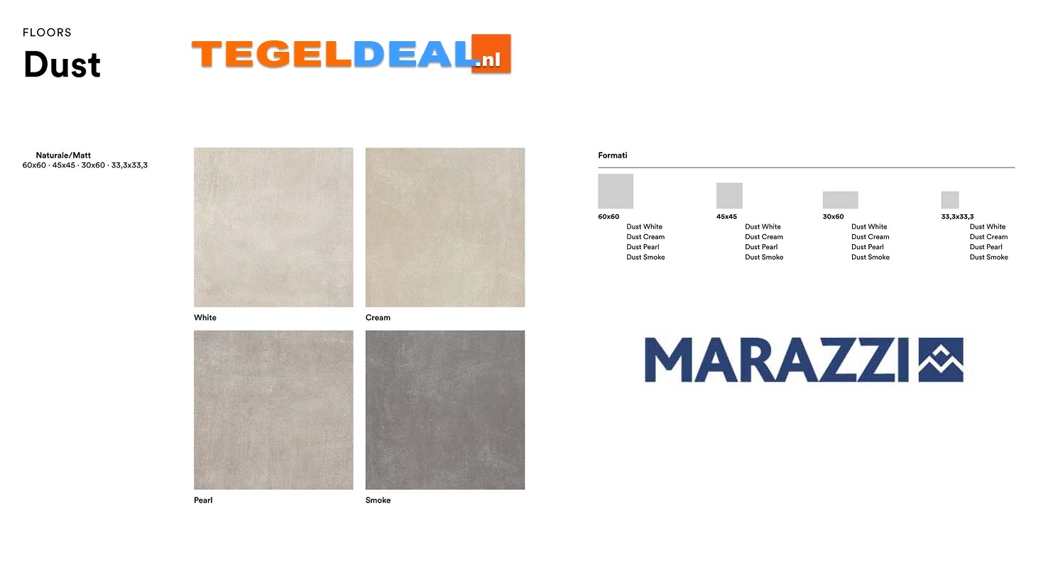 VLT Marazzi Dust, betonlook