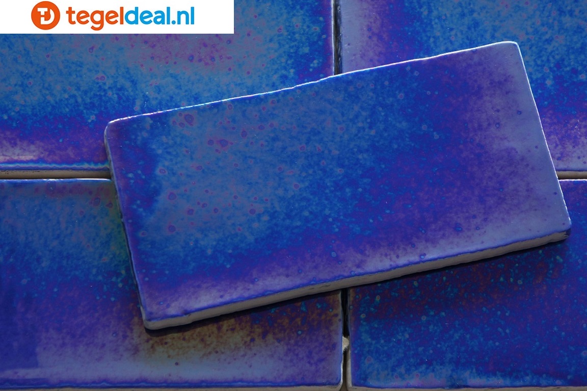Life, Dreams AZUL, 7,5x15, 7,5x30 cm, handvorm wandtegels      