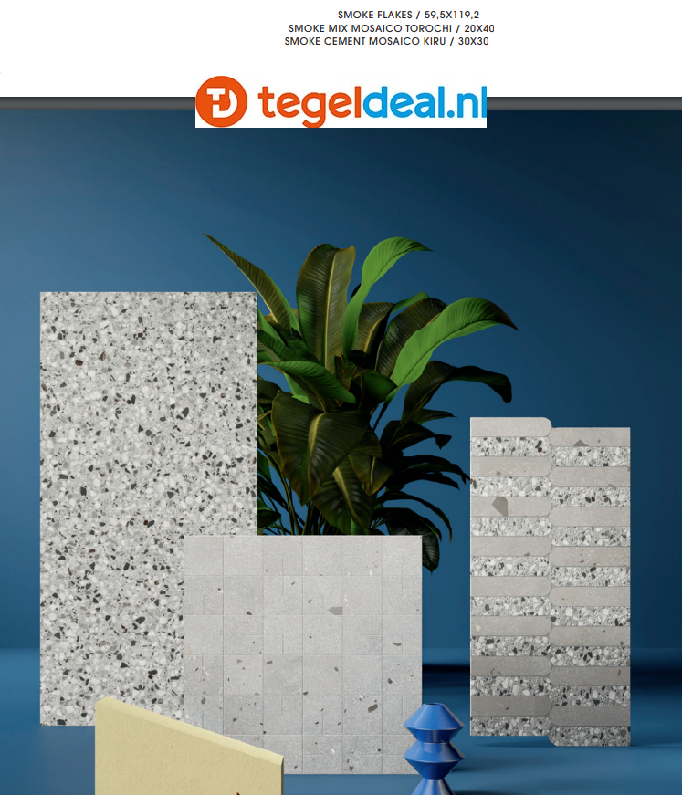 VLT en TRT DOM Kado, terrazzolook tegels VLT en TRT DOM Kado, terrazzolook tegels