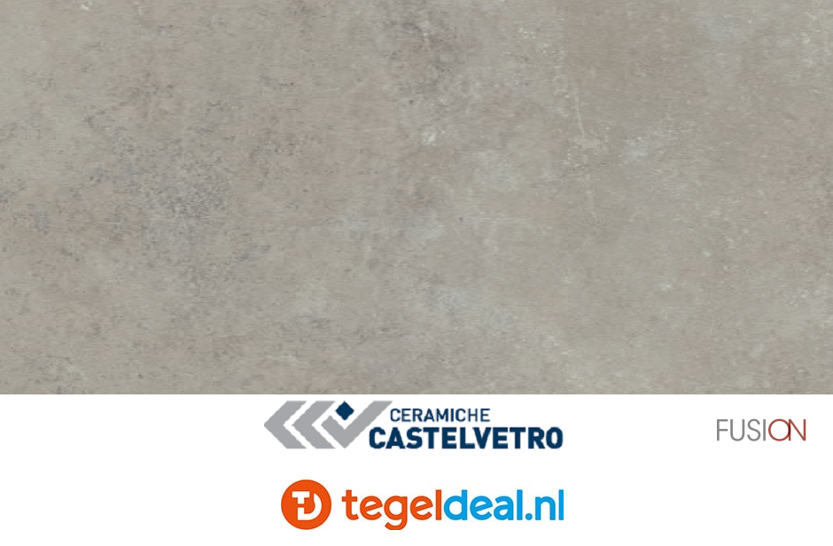 Castelvetro, Fusion Cemento, 60x60 cm, CFU60R4