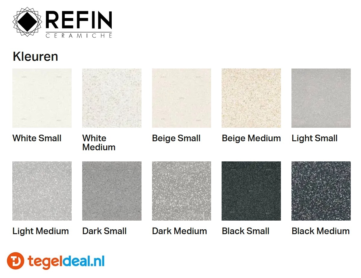 Refin Flake, terrazzo-look tegels