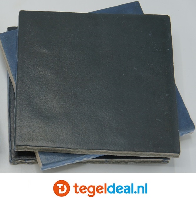 Equipe, Magma SEA BLUE, 13,2x13,2 cm, art 24974, handvorm wandtegels